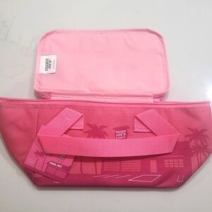 Trader Joe's Pink Insulated Mini Tote